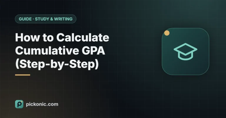 How to Calculate Cumulative GPA (Step-by-Step)