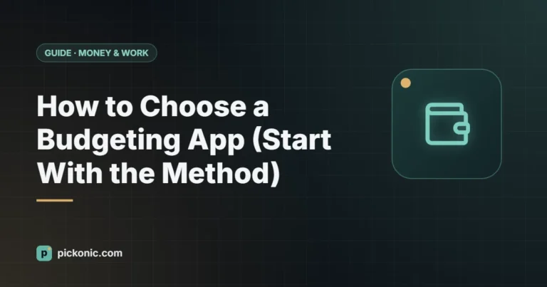 How to Choose a Budgeting App (Start With the Method)
