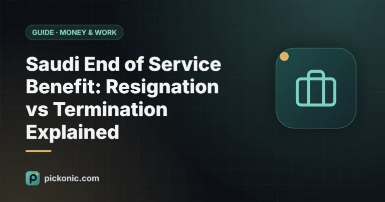 Saudi End of Service Benefit: Resignation vs Termination Explained