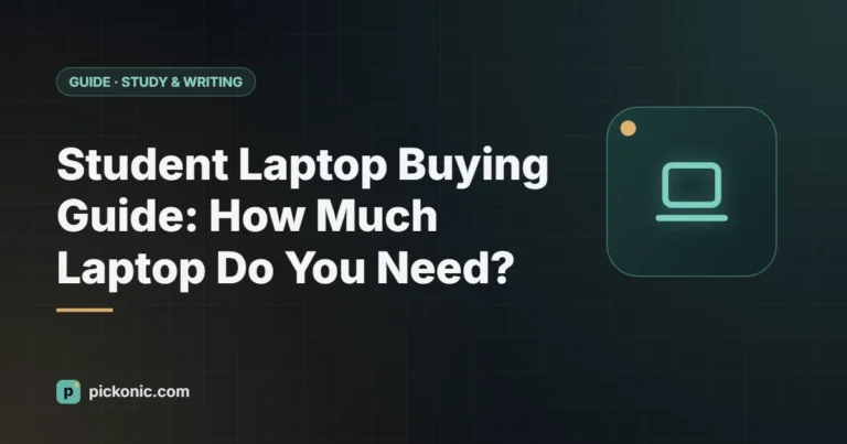 Student Laptop Buying Guide: How Much Laptop Do You Need?