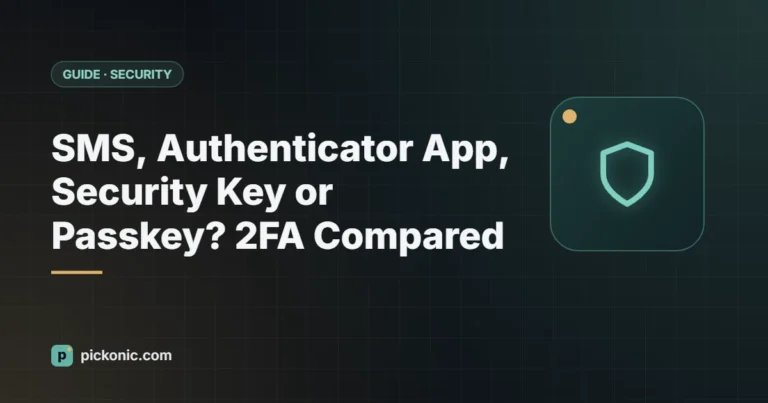 SMS, Authenticator App, Security Key or Passkey? 2FA Compared